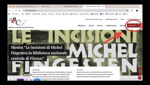 Biblioteca Nazionale Firenze on Instagram: "🛜 Come si reimposta la propria password ? Segui il nostro tutorial! A seguito di un importante aggiornamento dei sistemi gestionali della Biblioteca, 𝗹𝘂𝗻𝗲𝗱𝗶̀ 𝟵 𝗳𝗲𝗯𝗯𝗿𝗮𝗶𝗼 𝗶 𝗻𝗼𝘀𝘁𝗿𝗶 𝘂𝘁𝗲𝗻𝘁𝗶 𝗱𝗼𝘃𝗿𝗮𝗻𝗻𝗼 𝗿𝗲𝗶𝗺𝗽𝗼𝘀𝘁𝗮𝗿𝗲 𝗹𝗮 𝗽𝗮𝘀𝘀𝘄𝗼𝗿𝗱 𝗱𝗶 𝗮𝗰𝗰𝗲𝘀𝘀𝗼 𝗽𝗲𝗿 𝗹’𝘂𝘁𝗶𝗹𝗶𝘇𝘇𝗼 𝗱𝗲𝗶 𝘀𝗲𝗿𝘃𝗶𝘇𝗶 alla conclusione delle operazioni e non appena il catalogo OPAC della BncF tornerà raggiungibile. 🤔𝗡𝗼𝗻 𝘀𝗮