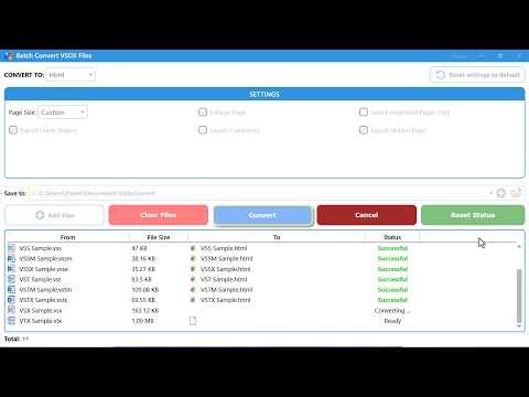 Download Batch Convert VSDX Files - Fast and Efficient Visio File Conversion