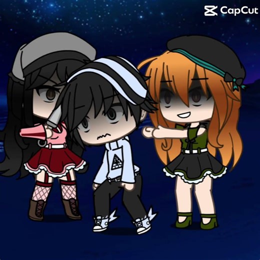 Top three cooked moments #gacha #gachalife #shorts #capcutedit