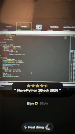 Ai học Python 28tech ới mình nhé 28tech dạy từ cơ bản đến nâng cao dễ hiểu lắm #28tech #python