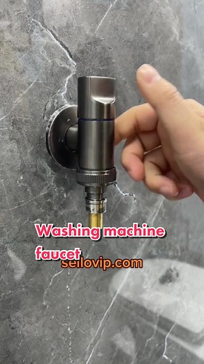 Innovative Washing Machine Faucet for Efficient Water Usage