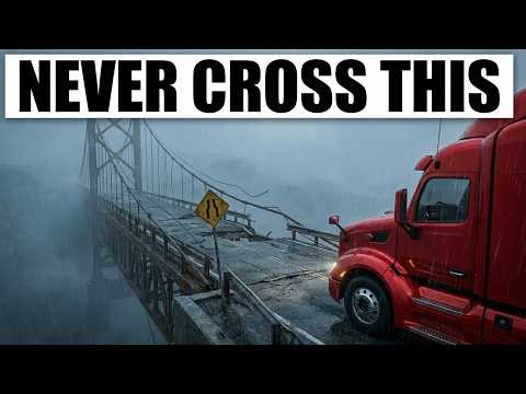 20 Bridges in America Truckers DREAD Crossing — One Mistake Is Fatal