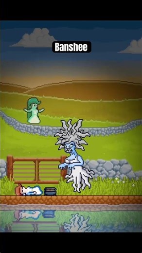 FUNNY HORROR pixel art animation from my #indiegame