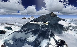 Photoreal Mt Everest plus Mesh  for FSX and P3D