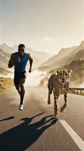 Human vs Cheetah Speed Challenge – Unreal Footage!