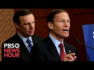 WATCH LIVE: Senate Democrats Chris Murphy and Richard Blumenthal discuss gun background check bill