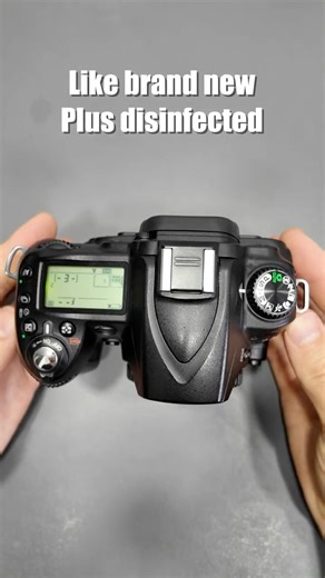 Used Camera’s First Bath (Disinfection Time!)