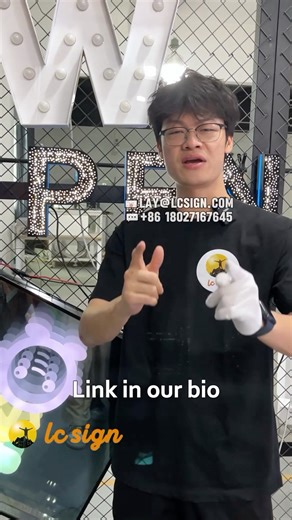 LCsign | We are the source factory of store signage for 15 years!🤩✨Send your logo design and size to our email address: 📧lay@lcsign.com #lcsign #us... | Instagram