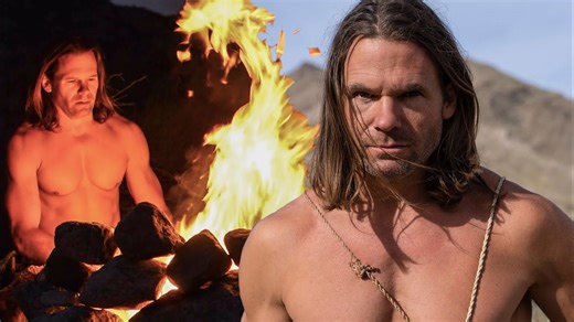 Primitive solo adventure in the desert