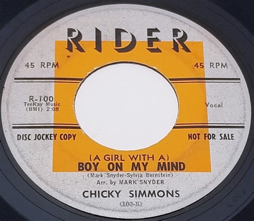Chicky Simmons - Stop That Foolin' Around