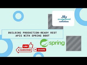 Build Production-Ready REST APIs with Spring Boot (Best Practices)