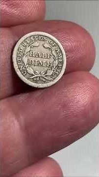 1854 Seated Liberty Half Dime - is it valuable?