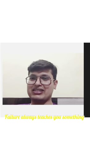 upsc air -1 lesson -failure always teaches you something l