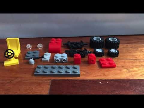 How to build a really easy LEGO tractor