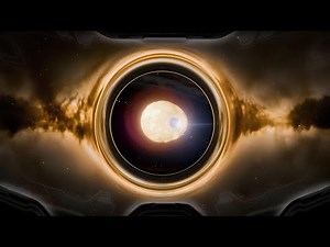 Falling Into a Wormhole (Simulation)