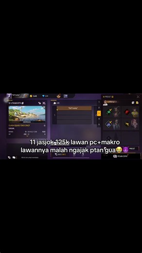 AIM KAYAK GUA ADA DISALURAN 😭 #freefire #fyp