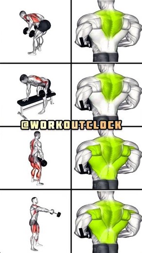 Best Dumbbell workout chest back |power full msal #shortsfeed #youtubeshorts #shorts #chestworkout