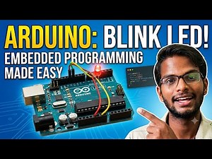 Led connected with Arduino. Wokwi simulator | Embedded Programming | Register level programming |