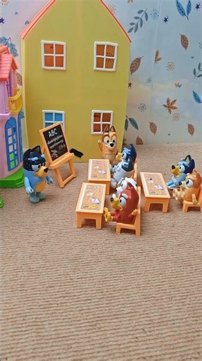 Satisfying with Unboxing & Review Bluey Playset Toy ASMR #toys #peppapig #bluey