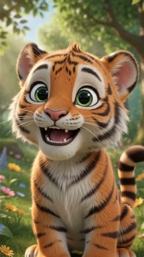 🐯 Tiger | Amazing Tiger Facts for Kids | Learn About Tigers #kids #viral