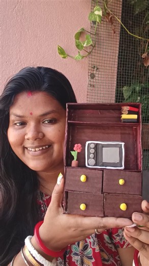পুতুল ঘরের টিভি ✨ Making Mini TV Fro Doll House With Clay at Home Very Easy 😁🤢🤮 #shortvideo
