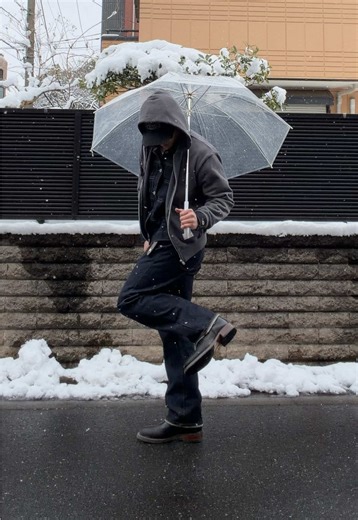 @リンタロス🏴‍☠️🏴‍☠️ このコーデ1番うびびっときました！このジップパーカーの刺繍まじ神⚡️#アメカジ #ファッション #schott #バイカー #デニムセットアップ