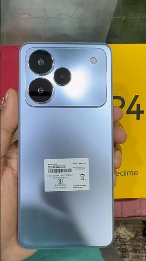 realme P4 5G Blue First look 🔥🔥🔥