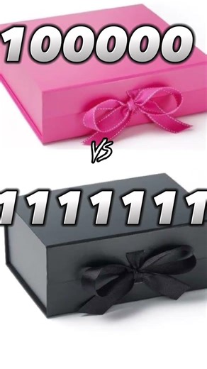 chuse your gift box 🤑 low prize vs high prize #viral #giftbox