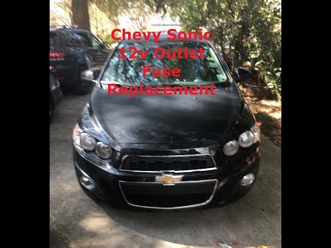 Chevy Sonic 12v Outlet Fuse Replacement