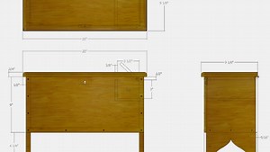 Showing Grain Direction without Spoiling the Drawing - FineWoodworking