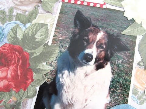 Easy beginner scrapbooking - Rusty