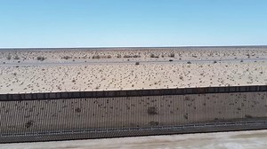 Construction crews continue work on the new border wall system along the Southwest border near San Luis, AZ. In partnership with U.S. Army Corps of Engineers, CBP has constructed over 60 miles of new border wall system along the Southwest border since 2017 and expects to complete 450 miles by the end of 2020. | U.S. Customs and Border Protection | Facebook