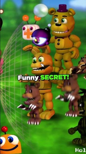 Fnaf World's FUNNIEST Secret! #fnaf #fivenightsatfreddys