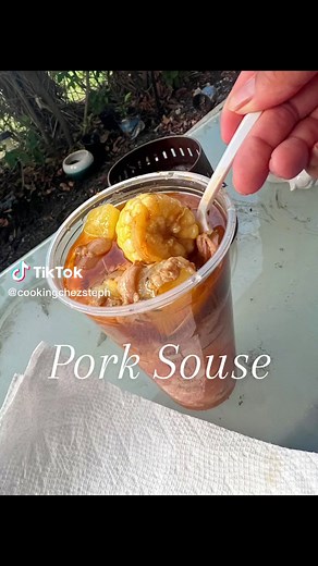 Delicious Pork Souse Recipe with Lemon Juice and Red Pepper Flakes