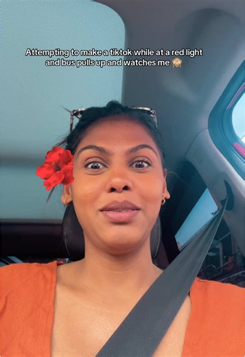 Funny TikTok Moment at a Red Light