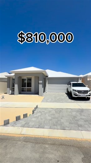 This is what a $810,000 house and land package gets you in Perth. . This house and land package price example is based off a 375sqm block of land in Alkimos priced at $412,000 and is subject to availabilities and current pricing. . To enquire head to the link in my profile. | House and Land with Andrew