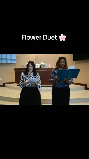 Flower Duet by sister Donna and Charlotte 🎶 This was our first time trying this song 🤭and we're looking forward to give it another try in the future 😊 Please share this video. We appreciate your support 🙏🏼❤ #classicmusic #operamusic #sopranostok #NAC | Ndumbi Family