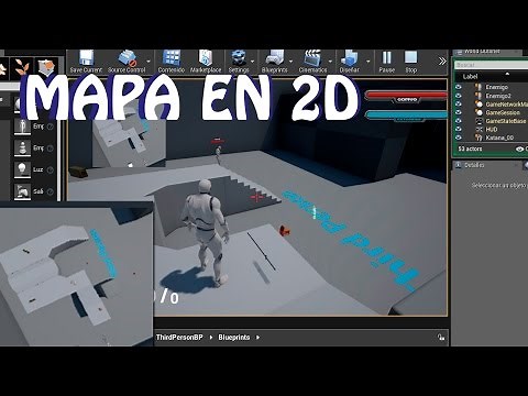 Unreal Engine 4: Tutorial Mapa en 2d (español)