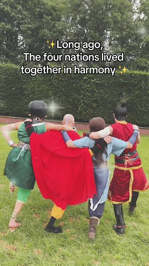 Avatar: Group Cosplay Reveal — Water, Earth, Fire, Air