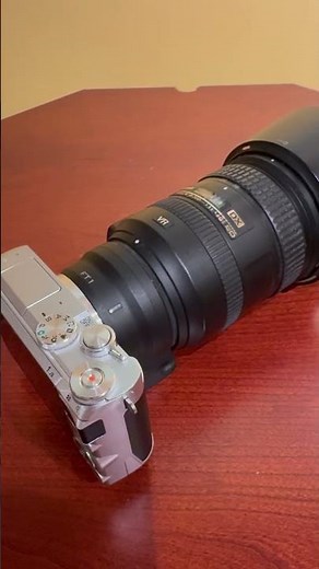 Nikon 1 J5 and 18-200mm Lens = 540mm