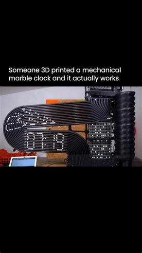Fusion Verse | This creator spent months trying to build a fully working mechanical marble clock using nothing but 3D printed parts. What looked simple... | Instagram