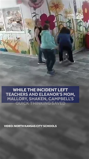 WATCH: Video shared by North Kansas City Schools shows the aftermath of a terrifying moment — a preschooler began choking during lunchtime. Thankfully, her teacher jumped into action, saving her life >>> https://www.kmbc.com/article/north-kansas-city-teacher-saves-choking-student/70503307 | KMBC 9