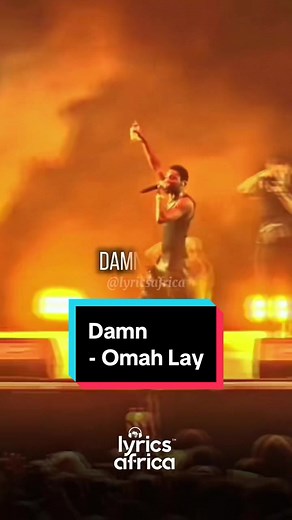 Omah Lay - Damn (Lyrics)