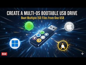 Create a Multi-OS Bootable USB Drive Boot Multiple ISO Files form One USB | Ventoy Bootable Software