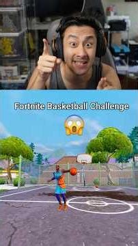 Fortnite Basketball Challenge #fortnite #fortniteclips #shorts