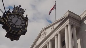 UK inflation falls from 41-year high