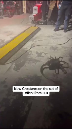 Director Fede Alvarez Testing New Props on Alien: Romulus Set