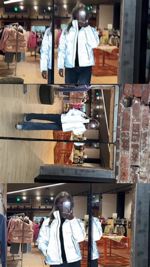 Reflective Huffer Box Puffer Jacket: Style and Innovation