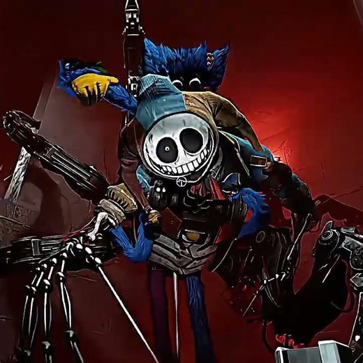 prototype meet Huggy Wuggy 🔥 || #poppyplaytime #foryou #capcutedit #viralshorts