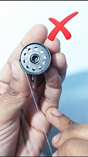 How to Thread the Bobbin properly #shorts #tips #threads